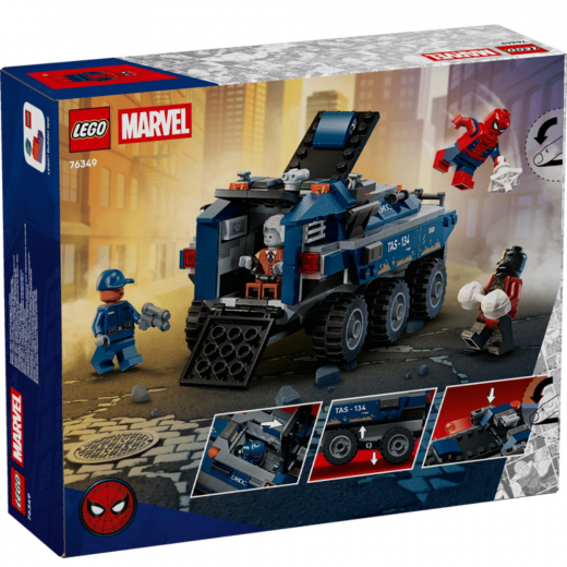 LEGO Marvel - Spider Man Prison Transport Chase i gruppen LEGETØJ / LEGO / LEGO Marvel hos Spelexperten (76349)