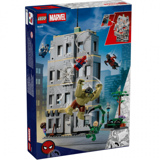 LEGO Marvel - Spider-Man vs. Hulk Epic Clash i gruppen LEGETØJ / LEGO / LEGO Marvel hos Spelexperten (76350)