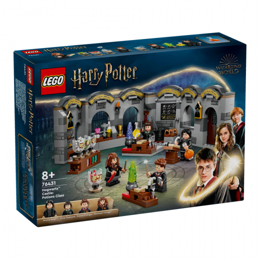 LEGO Harry Potter - Hogwarts™ slot: lektion i eliksirkunst i gruppen LEGETØJ / LEGO / LEGO Harry Potter hos Spelexperten (76431)