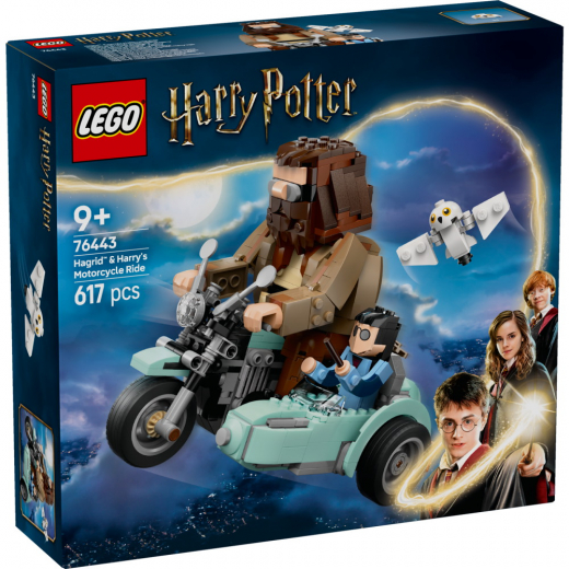 LEGO Harry Potter - Hagrid™ og Harrys motorcykeltur i gruppen LEGETØJ / LEGO / LEGO Harry Potter hos Spelexperten (76443)