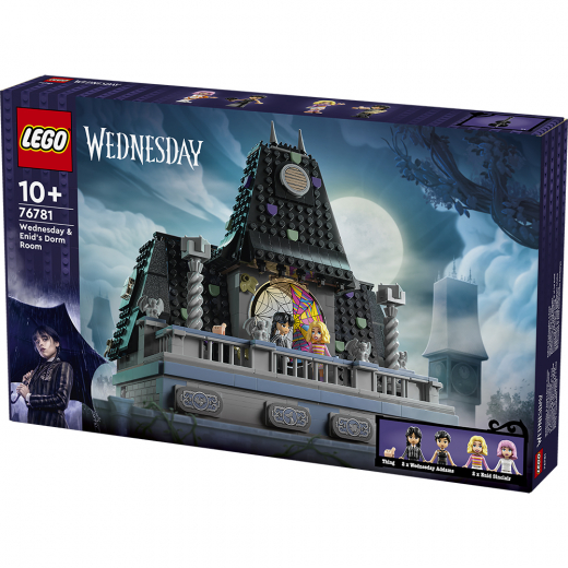 LEGO Wednesday og Enids værelse i gruppen LEGETØJ / LEGO hos Spelexperten (76781)