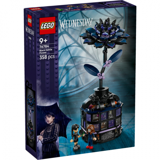 LEGO Wednesday - Sort dahlia-blomst i gruppen LEGETØJ / LEGO hos Spelexperten (76784)