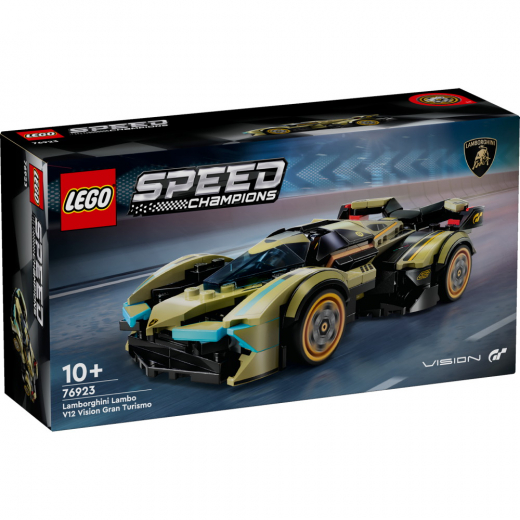LEGO Speed Champions - Lamborghini Lambo V12 i gruppen LEGETØJ / LEGO / LEGO Speed Champions hos Spelexperten (76923)