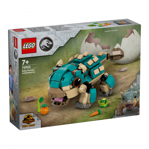 LEGO Jurassic World - Baby Bumpy: ankylosaurus i gruppen LEGETØJ / LEGO / LEGO Jurassic World hos Spelexperten (76962)