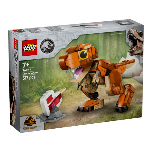 LEGO Jurassic World - Little Eatie: T. rex i gruppen LEGETØJ / LEGO / LEGO Jurassic World hos Spelexperten (76967)