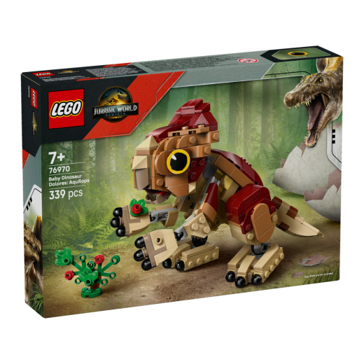 LEGO Jurassic World - Baby Dolores Aquilops-dinosaur i gruppen LEGETØJ / LEGO / LEGO Jurassic World hos Spelexperten (76970)