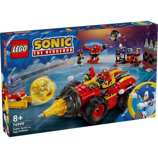 LEGO Sonic - Super Sonic mod Egg Drillster i gruppen LEGETØJ / LEGO / LEGO Sonic hos Spelexperten (76999)