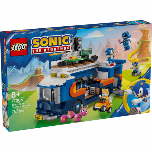 LEGO Sonic - Team Sonics kommandovogn i gruppen LEGETØJ / LEGO / LEGO Sonic hos Spelexperten (77006)