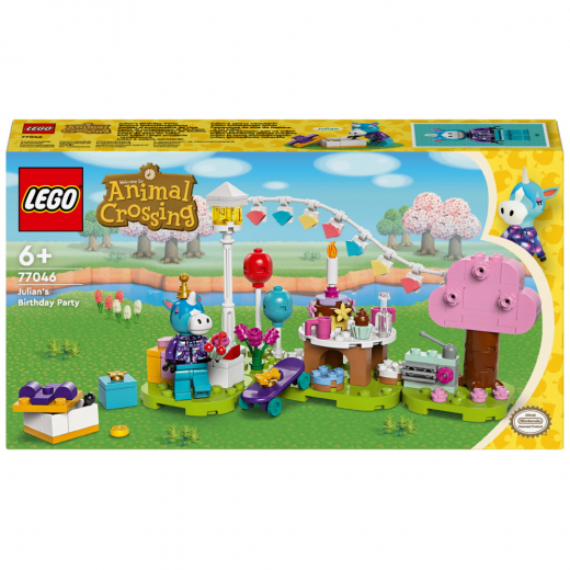 LEGO Animal Crossing - Fødselsdagsfest for Julian i gruppen LEGETØJ / LEGO hos Spelexperten (77046)