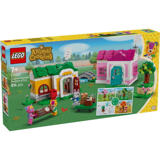 LEGO Animal Crossing - Kreative huse: Sjove årstider i gruppen LEGETØJ / LEGO hos Spelexperten (77057)