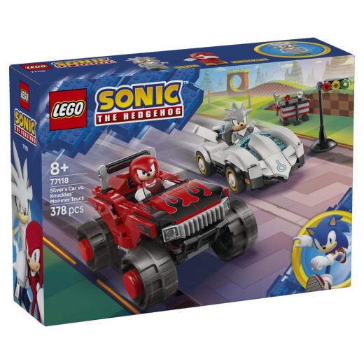 LEGO Sonic - Silvers Bil Mod Knuckles' Monstertruck i gruppen LEGETØJ / LEGO / LEGO Sonic hos Spelexperten (77118)