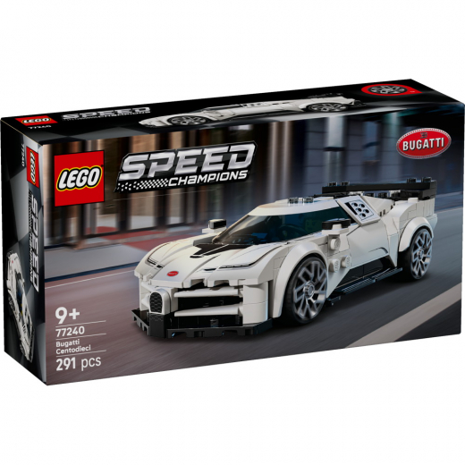 LEGO Speed Champions - Bugatti Centodieci-hypersportsvogn i gruppen LEGETØJ / LEGO hos Spelexperten (77240)