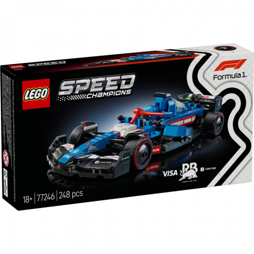 LEGO Speed Champions - Visa Cash App RB VCARB 01 F1 racerbil i gruppen LEGETØJ / LEGO hos Spelexperten (77246)