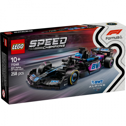 LEGO Speed Champions - BWT Alpine F1 Team A524 racerbil i gruppen LEGETØJ / LEGO hos Spelexperten (77248)