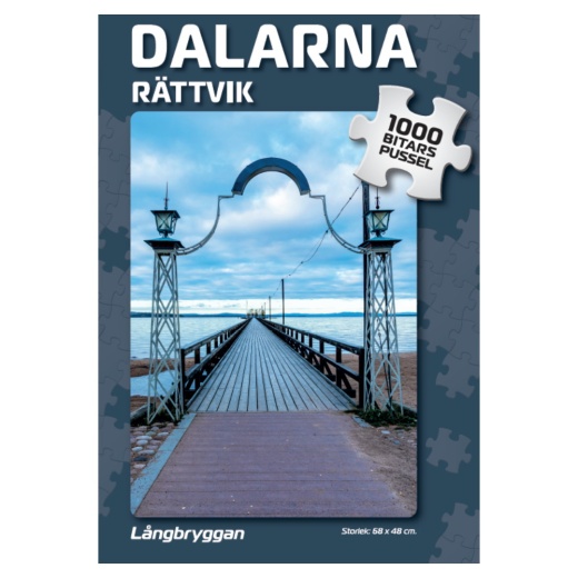 Puslespil: Rättvik Långbryggan 1000 Brikker i gruppen PUSLESPIL / 1000 brikker hos Spelexperten (7843)