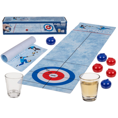 Tabletop Curling Drinking Game i gruppen SELSKABSSPIL / Partyspil hos Spelexperten (793905)