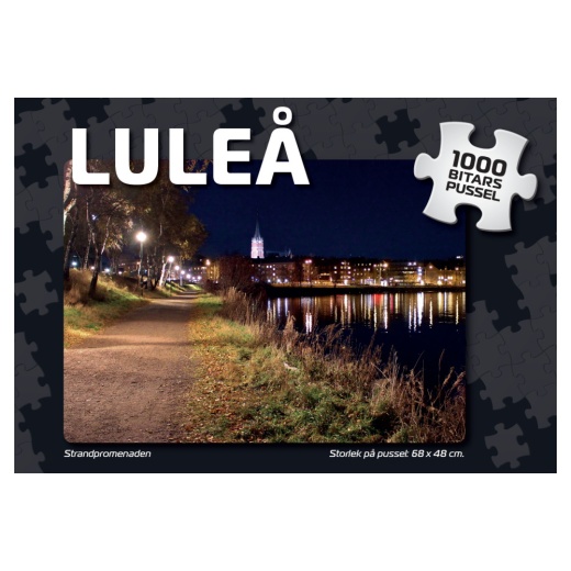 Puslespil: Luleå Strandpromenaden 1000 Brikker i gruppen PUSLESPIL / 1000 brikker hos Spelexperten (7964)