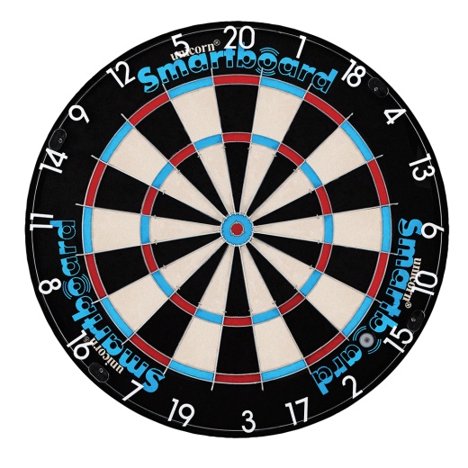 Unicorn Smartboard Bristle i gruppen SPILLEBORD / Dart / Dartskiver / Traditionel hos Spelexperten (79700)