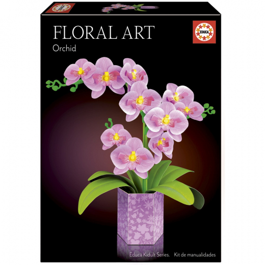 Educa Floral Art Orchid i gruppen PUSLESPIL / Modelbygning hos Spelexperten (80-20135)