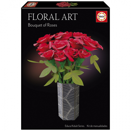 Educa Floral Art Buket Roser i gruppen PUSLESPIL / Modelbygning hos Spelexperten (80-20139)