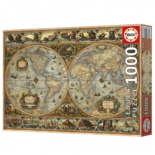 Educa: Orbis Terrarum 1000 Brikker i gruppen PUSLESPIL / 1000 brikker hos Spelexperten (80-20173)