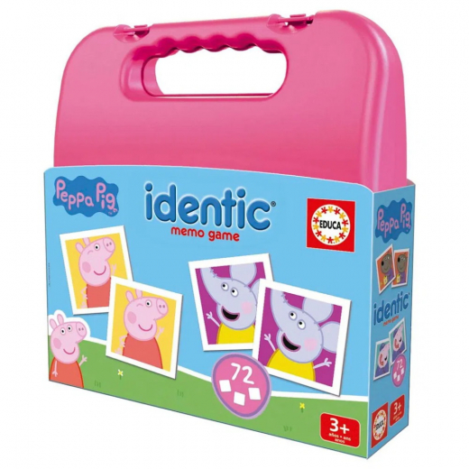 Peppa Pig Identic Memo Game i gruppen SELSKABSSPIL / Spilserier / Memo hos Spelexperten (80-20220)
