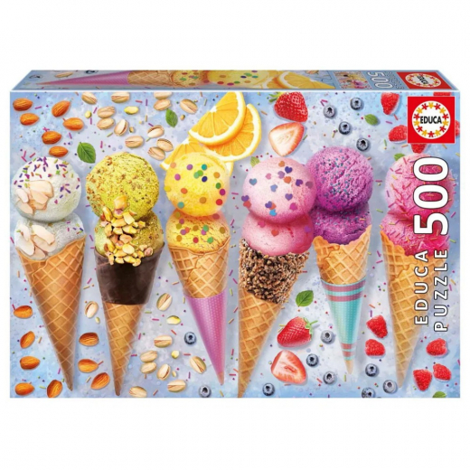 Educa: Ice Creams 500 Brikker i gruppen PUSLESPIL / < 750 brikker hos Spelexperten (80-20289)