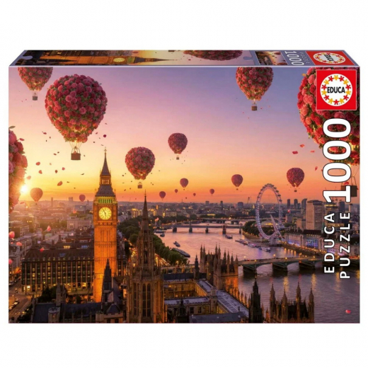 Educa Puslespil: London in bloom 1000 Brikker i gruppen PUSLESPIL / 1000 brikker hos Spelexperten (80-20565)