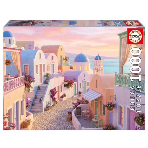 Educa Puslespil: Dreamy Santorini 1000 Brikker i gruppen PUSLESPIL / 1000 brikker hos Spelexperten (80-20566)