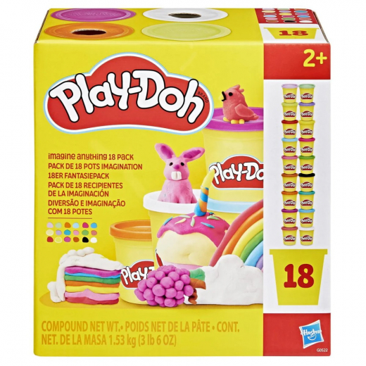 Play-Doh Forestil dig hvad som helst 18-pak i gruppen LEGETØJ / Play-Doh hos Spelexperten (802283)