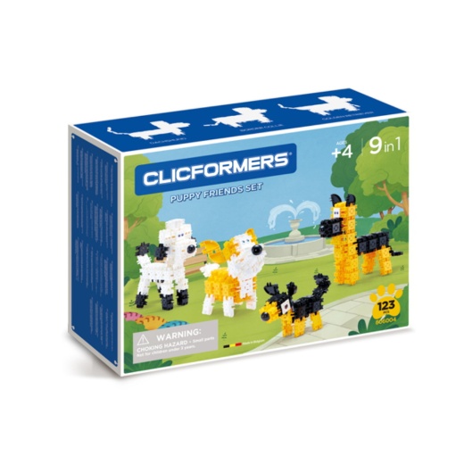 Clicformers - Puppy Friends Set - 123 dele i gruppen  hos Spelexperten (806004)