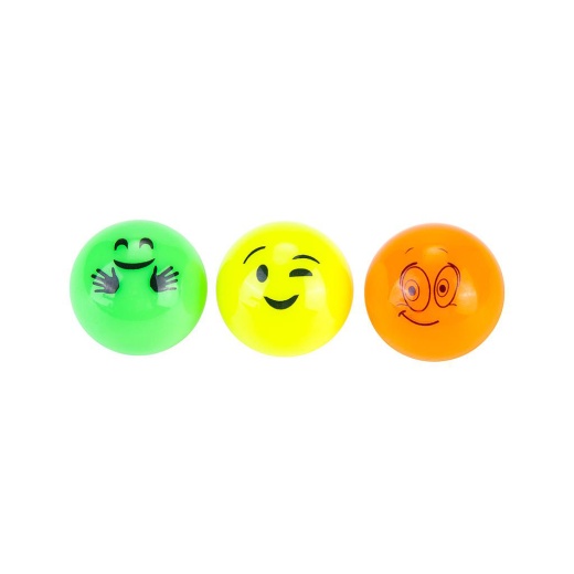 Beach Ball 3 pack Smiley i gruppen UDENDØRSSPIL / Bolde hos Spelexperten (806008)