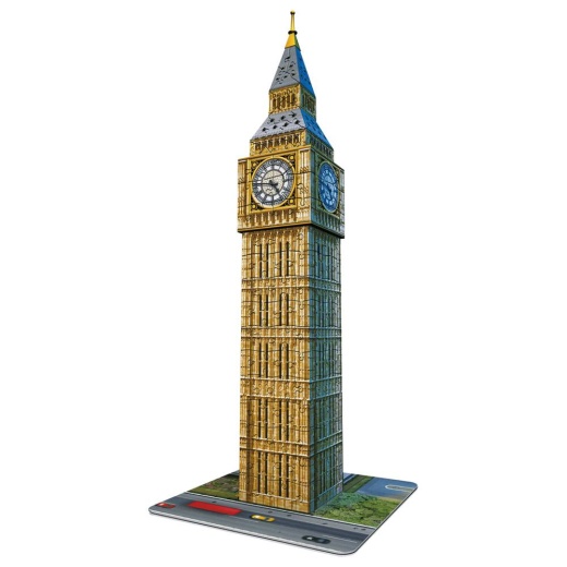 Big Ben 3D puslespil - 216 brikker i gruppen PUSLESPIL / 3D puslespil hos Spelexperten (8125548)