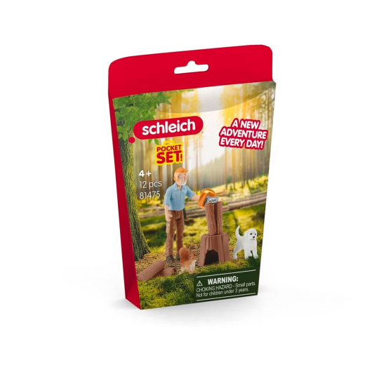Schleich Pocket Set Forester i gruppen LEGETØJ / Figurer og legesæt / Schleich hos Spelexperten (81475)