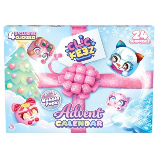 Clickeez Advent Calender 2026 i gruppen LEGETØJ / Adventskalendere hos Spelexperten (82026003)