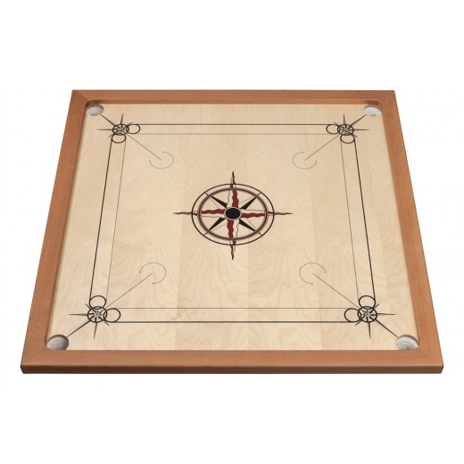 Carrom Standard Star Black-Red i gruppen SPILLEBORD / Carrom hos Spelexperten (8210)