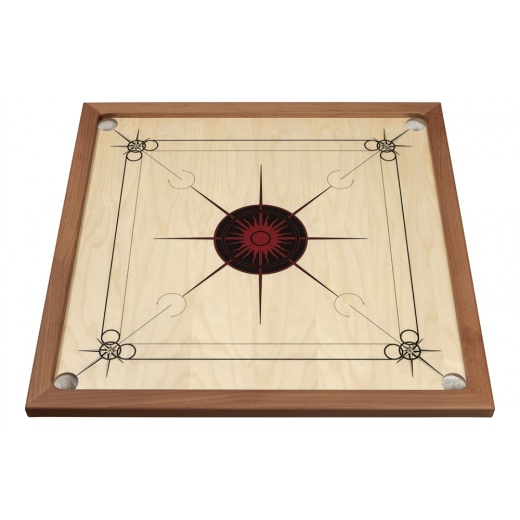 Carrom Standard Sun Black-Red i gruppen SPILLEBORD / Carrom hos Spelexperten (8215)