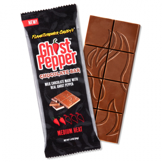 Ghost Pepper Chocolate Bar 54g i gruppen LEGETØJ / Sjove gadgets hos Spelexperten (843197)
