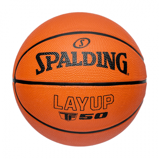 Spalding Layup TF-50 Rubber Basketball sz 5 i gruppen UDENDØRSSPIL / Basketball hos Spelexperten (84334Z)