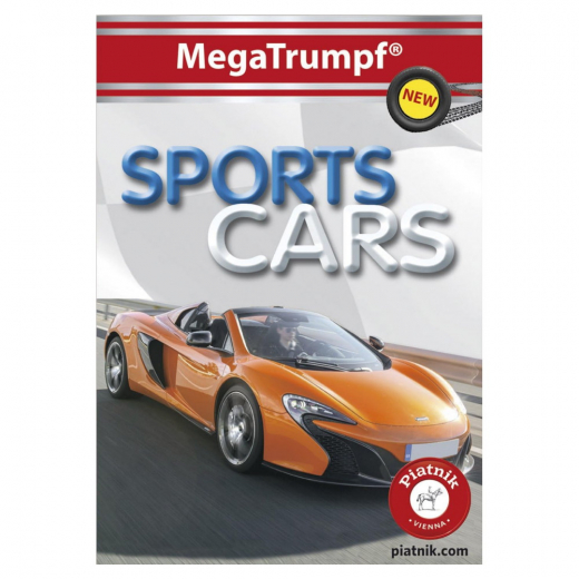 MegaTrumpf Kvartet Sports Cars i gruppen SELSKABSSPIL / Kortspil hos Spelexperten (85-423314)