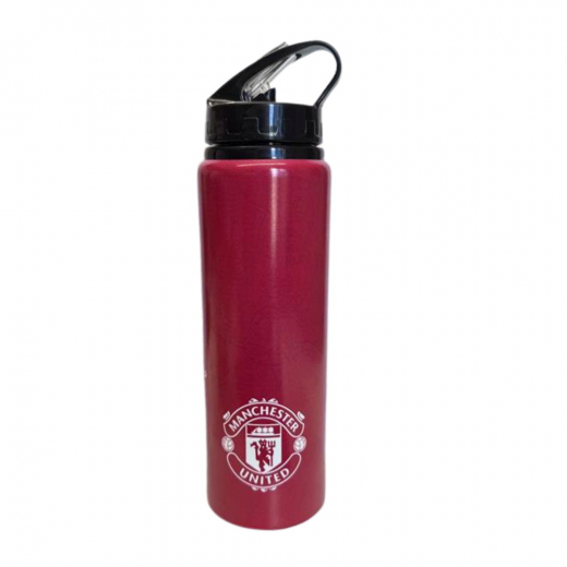 Manchester United FC Vandflaske af Aluminium 0,75 L i gruppen UDENDØRSSPIL / Fodbold / Supporter Products hos Spelexperten (85267)
