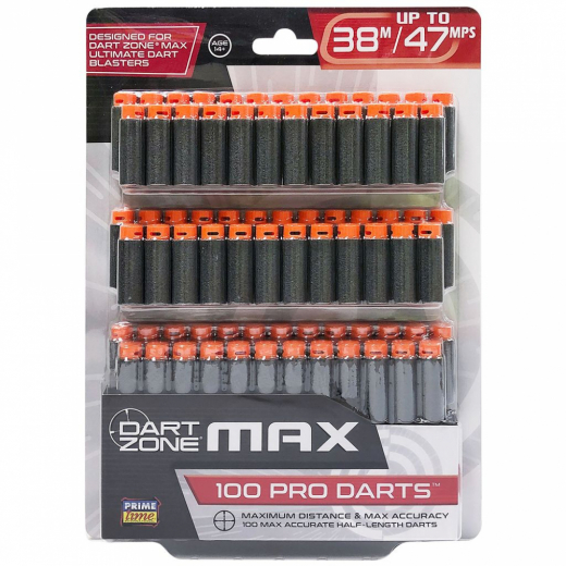 DART ZONE - Max Refill Half Length - 100 pc i gruppen LEGETØJ / Blasters hos Spelexperten (85548040)