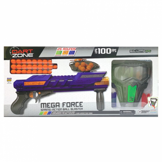 DART ZONE - Ballistix Mega Force i gruppen LEGETØJ / Blasters hos Spelexperten (85548052)