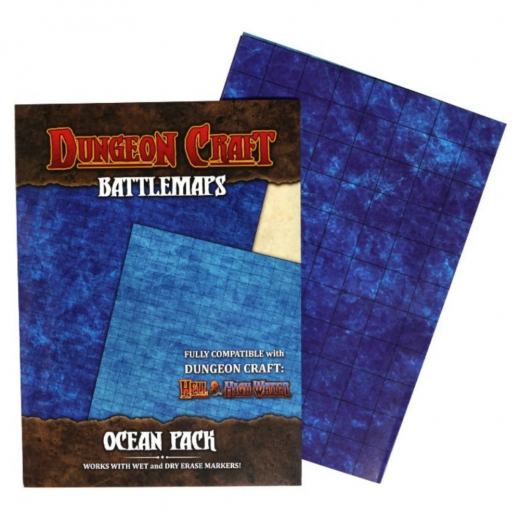 Dungeon Craft: BattleMap - Ocean i gruppen SELSKABSSPIL / Tilbehør hos Spelexperten (85G006)