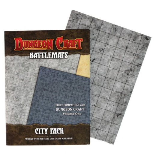 Dungeon Craft: BattleMap - City i gruppen SELSKABSSPIL / Tilbehør hos Spelexperten (85G007)