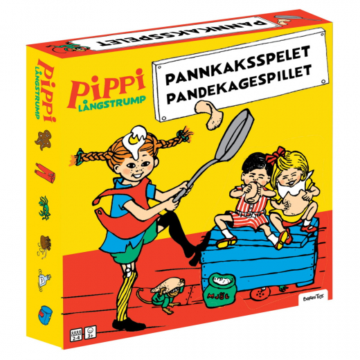 Pippi Långstrump - Pandekagespillet i gruppen SELSKABSSPIL / Børnespil hos Spelexperten (8609)