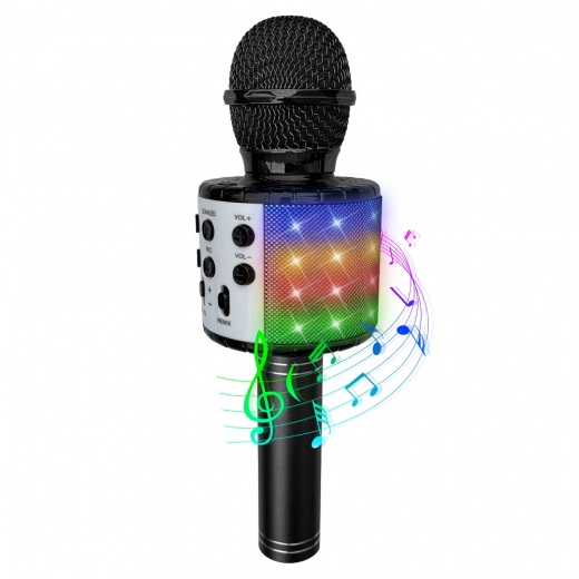 PFL Karaoke Microphone with Lighting & Speaker i gruppen LEGETØJ / Sjove gadgets / Disco hos Spelexperten (86531)