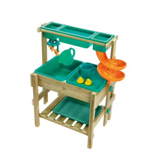 Hape Multifunction Water Play Table i gruppen LEGETØJ / Vand legetøj hos Spelexperten (87-5600)