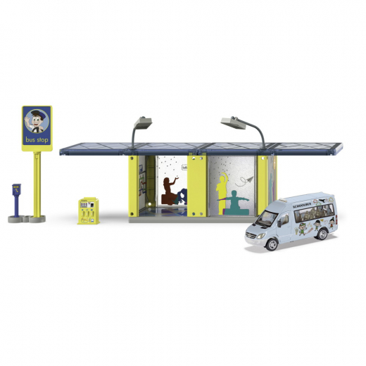 Siku World - Busstoppested i gruppen  hos Spelexperten (88550900)