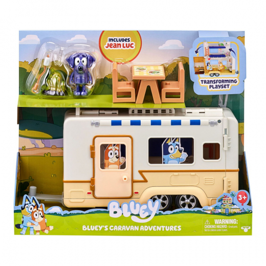 Bluey's Caravan Legesæt i gruppen LEGETØJ / Figurer og legesæt / Bluey hos Spelexperten (90152)